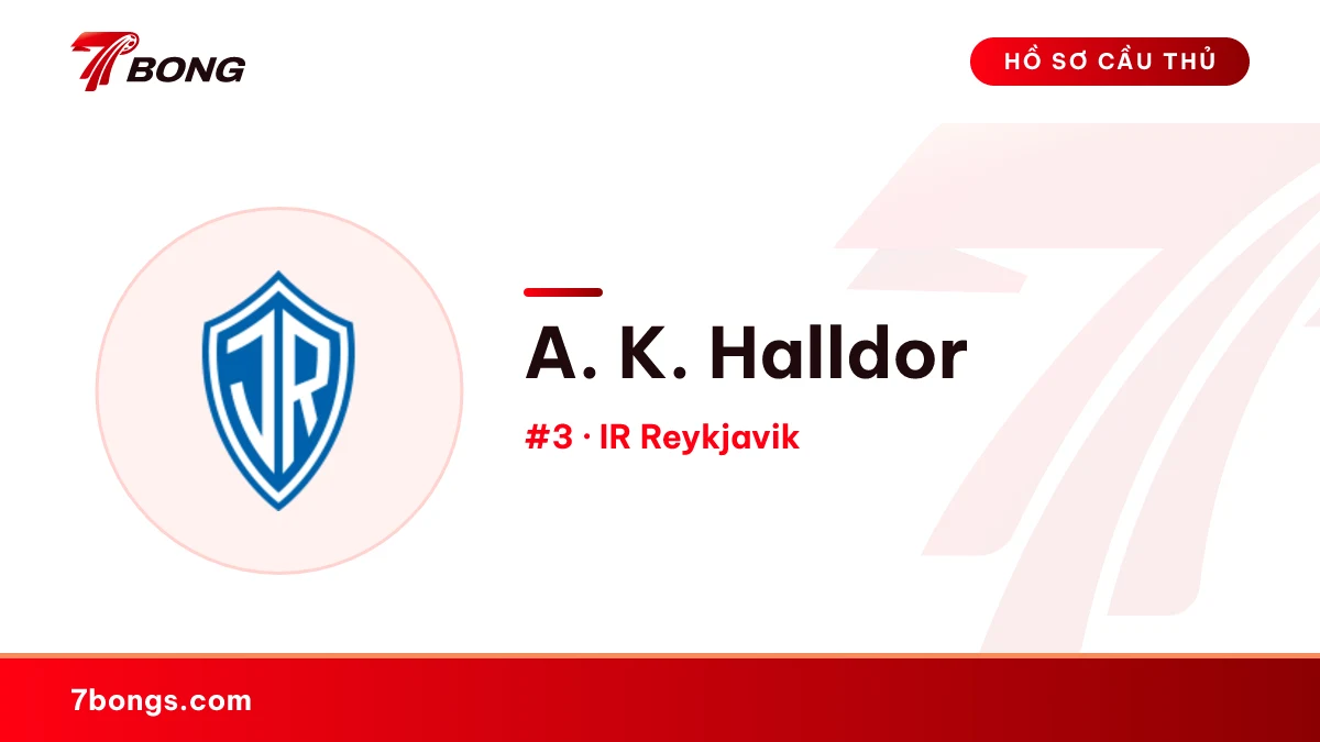 A. K. Halldor — IR Reykjavik