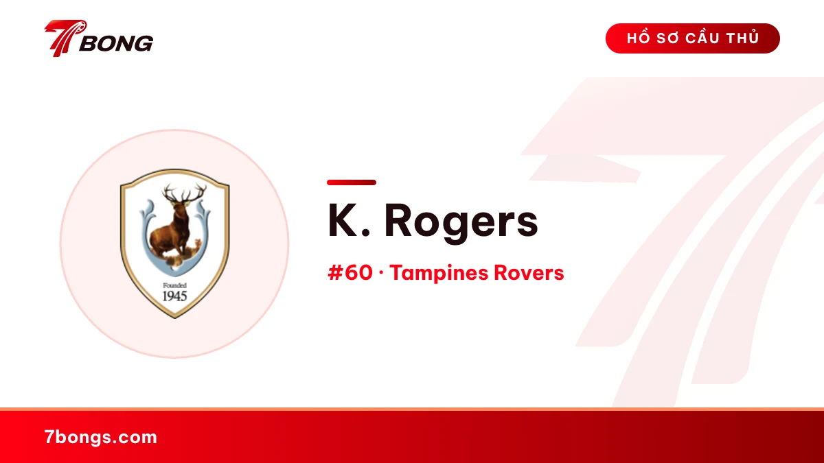 K. Rogers — Tampines Rovers