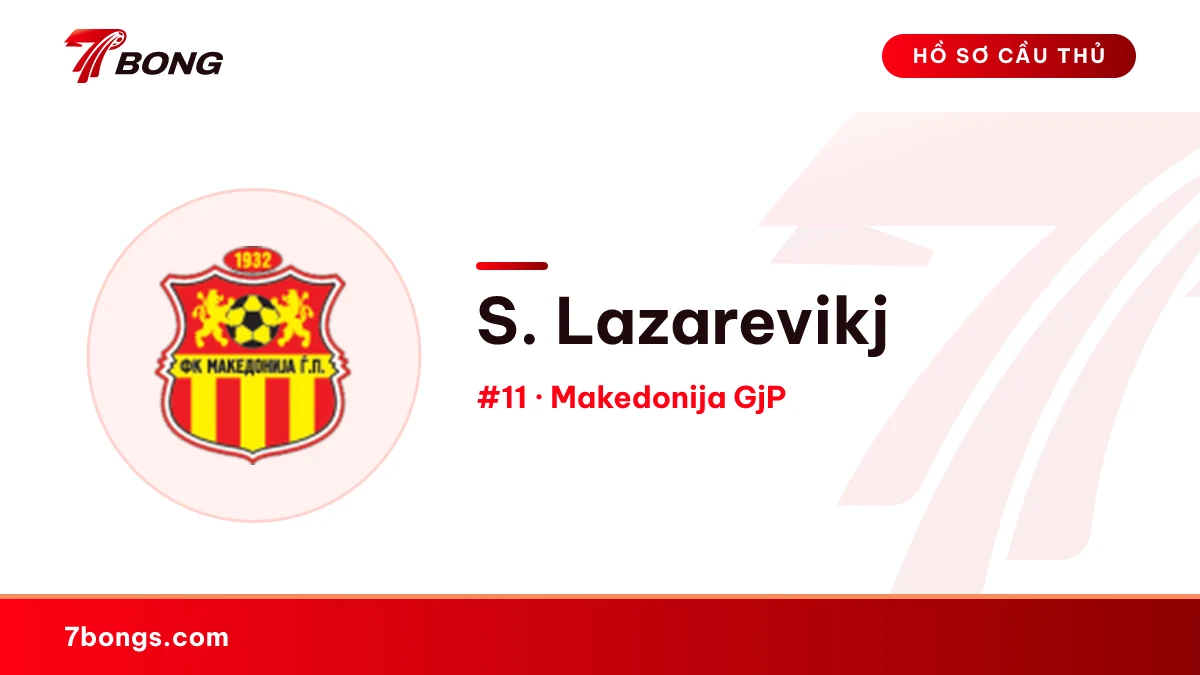 S. Lazarevikj — Makedonija GjP