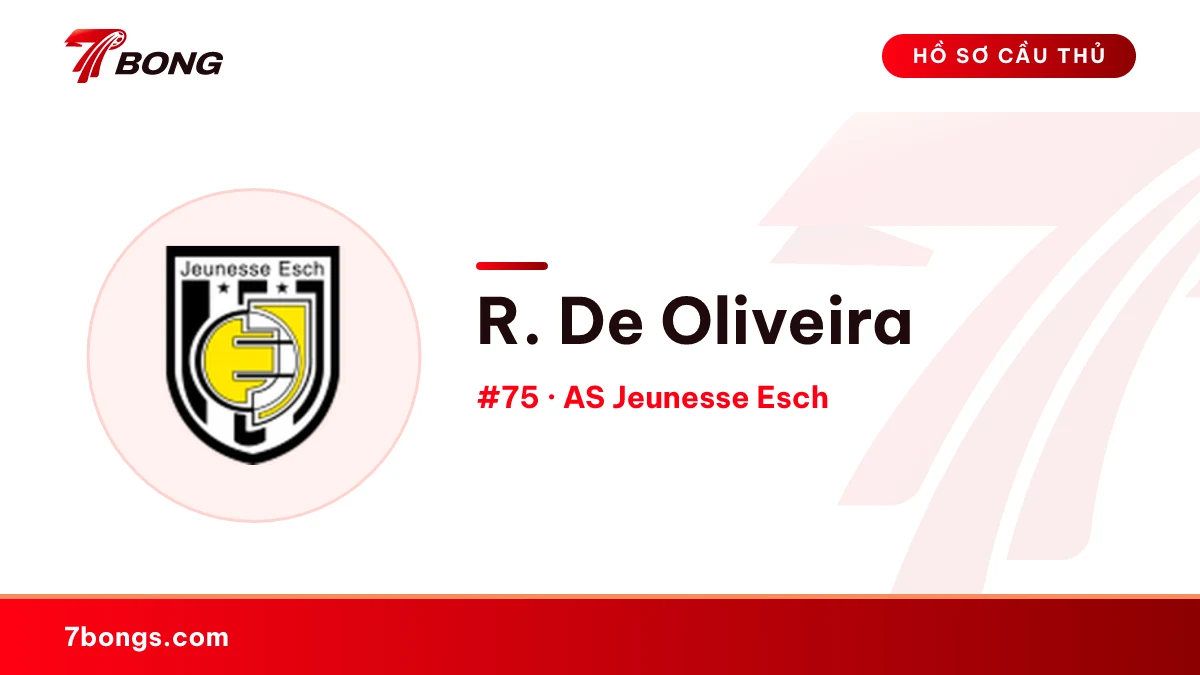 R. De Oliveira — AS Jeunesse Esch