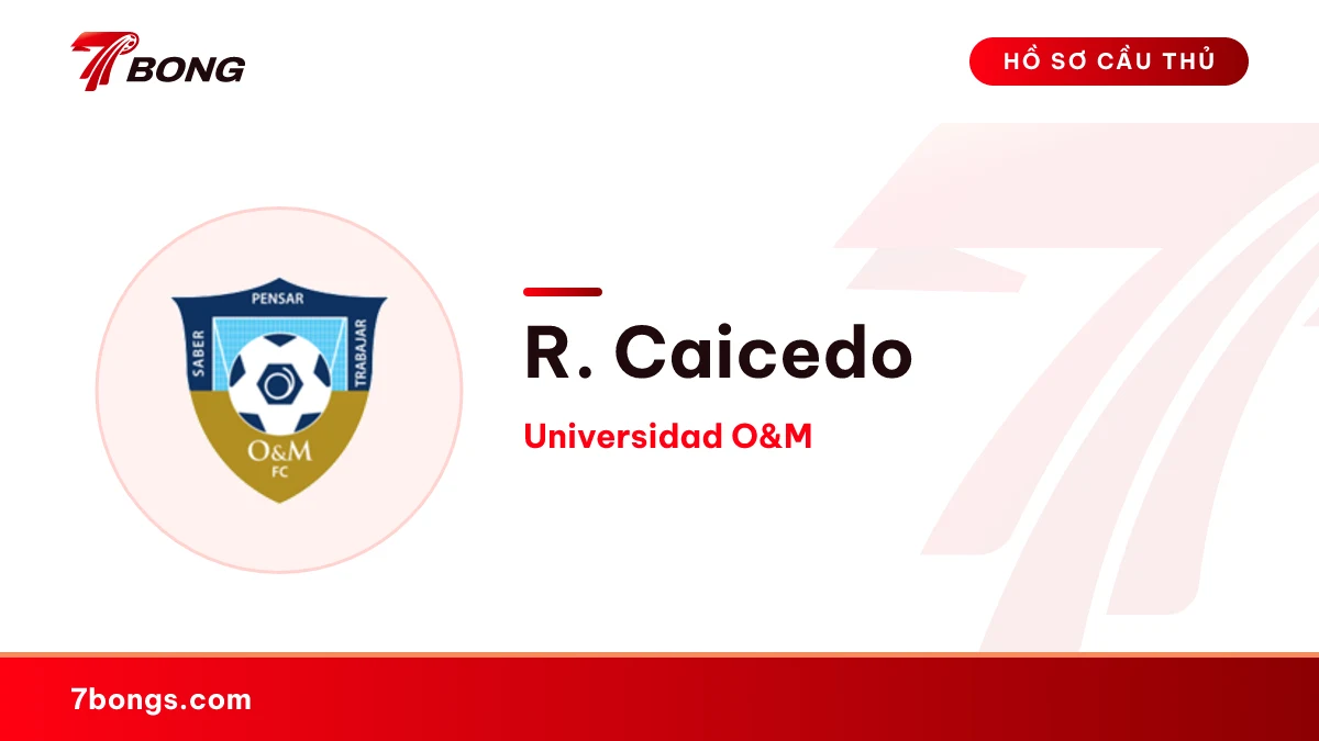 R. Caicedo — Universidad O&M