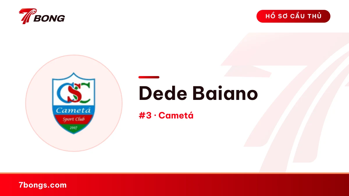 Dede Baiano — Cametá