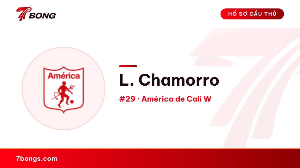 L. Chamorro — América de Cali W