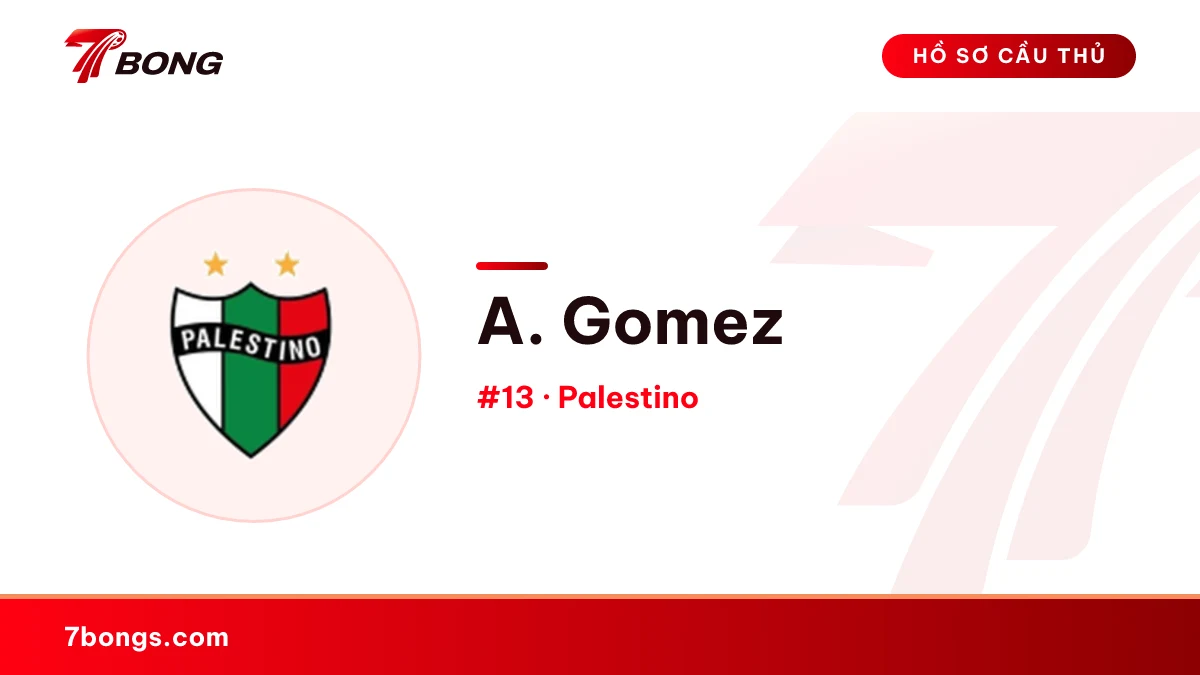 A. Gomez — Palestino