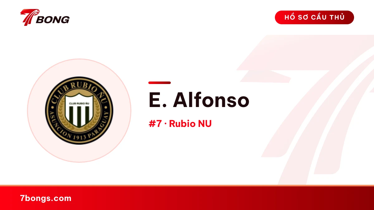 E. Alfonso — Rubio NU