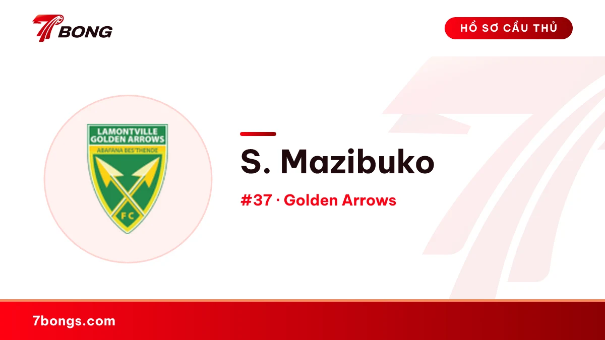 S. Mazibuko — Golden Arrows