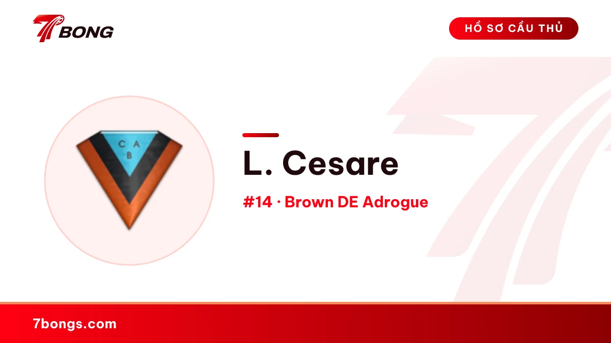 L. Cesare — Brown DE Adrogue