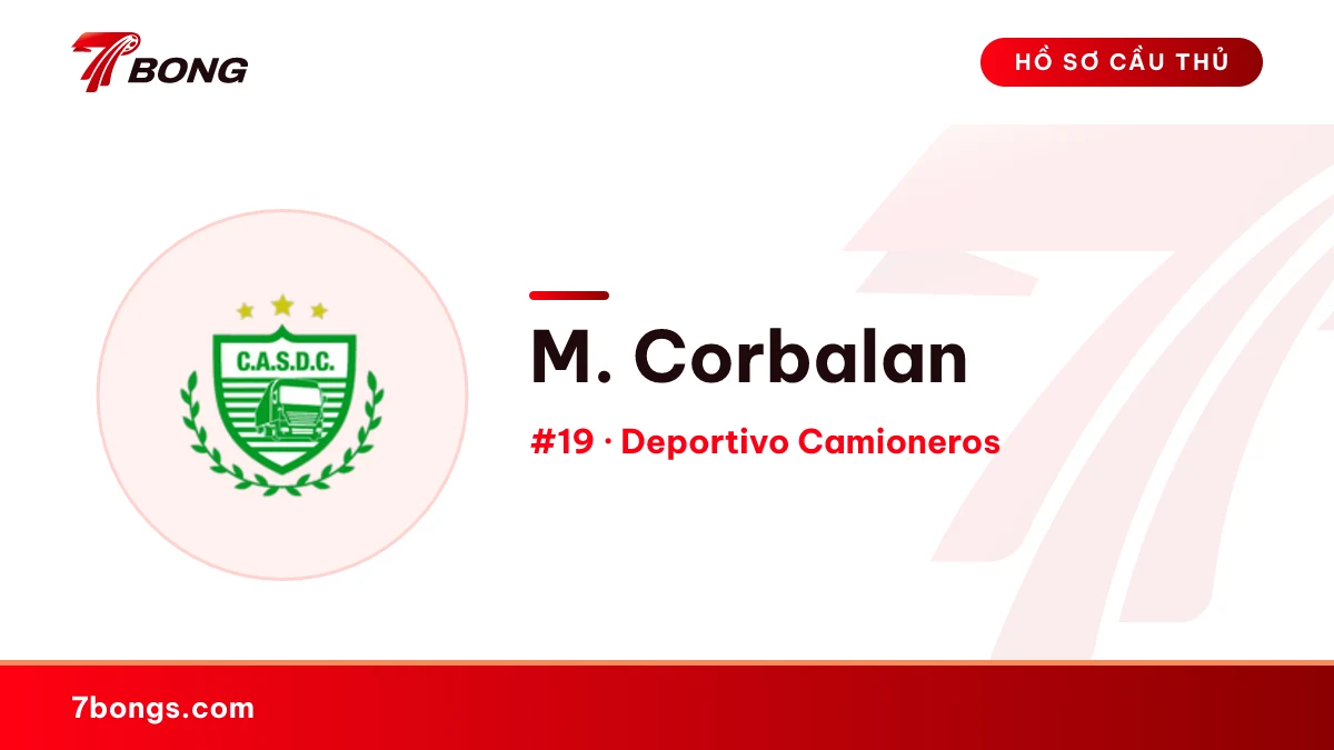 M. Corbalan — Deportivo Camioneros