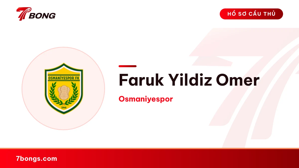 Faruk Yildiz Omer — Osmaniyespor
