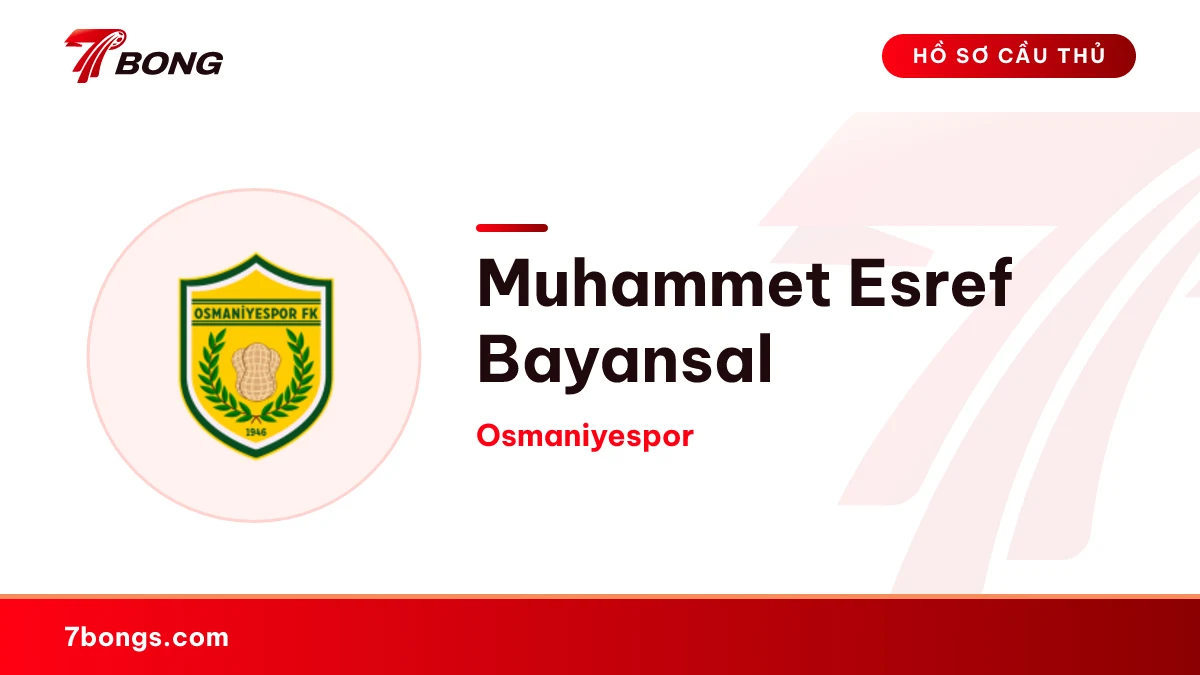 Muhammet Esref Bayansal — Osmaniyespor