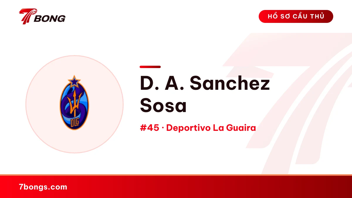 D. A. Sanchez Sosa — Deportivo La Guaira