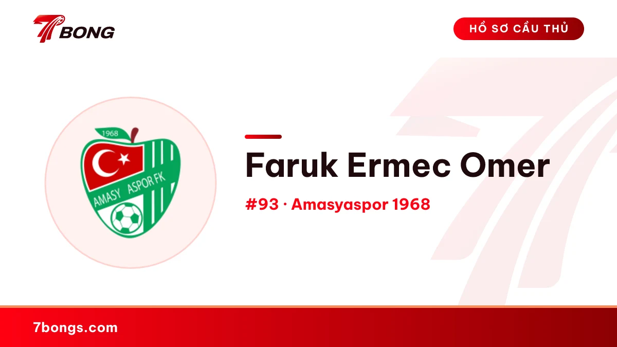 Faruk Ermec Omer — Amasyaspor 1968