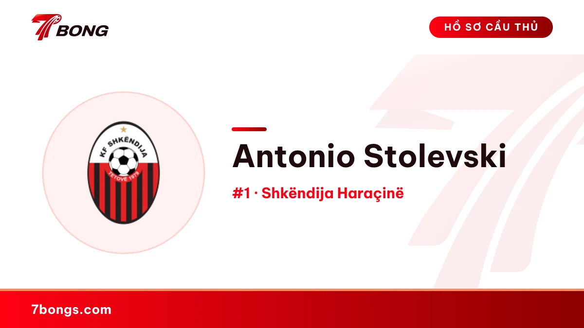 Antonio Stolevski — Shkëndija Haraçinë