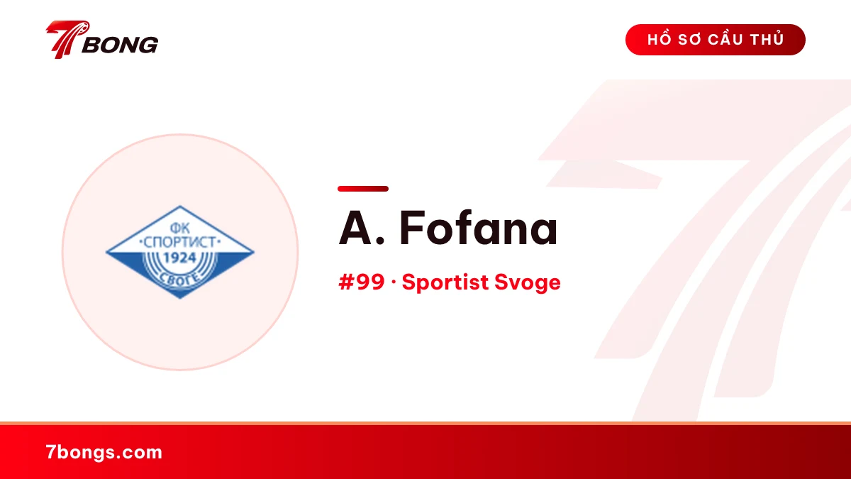 A. Fofana — Sportist Svoge