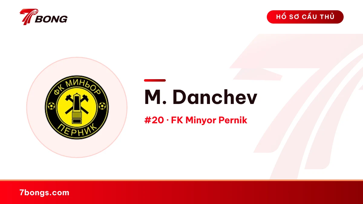 M. Danchev — FK Minyor Pernik