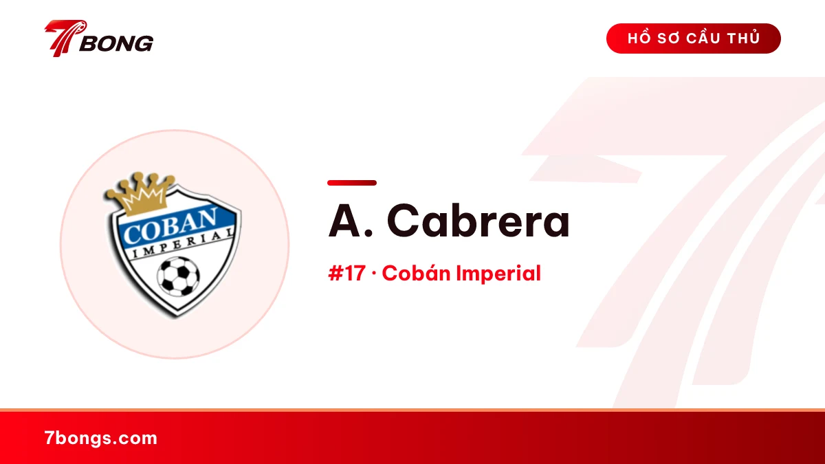 A. Cabrera — Cobán Imperial