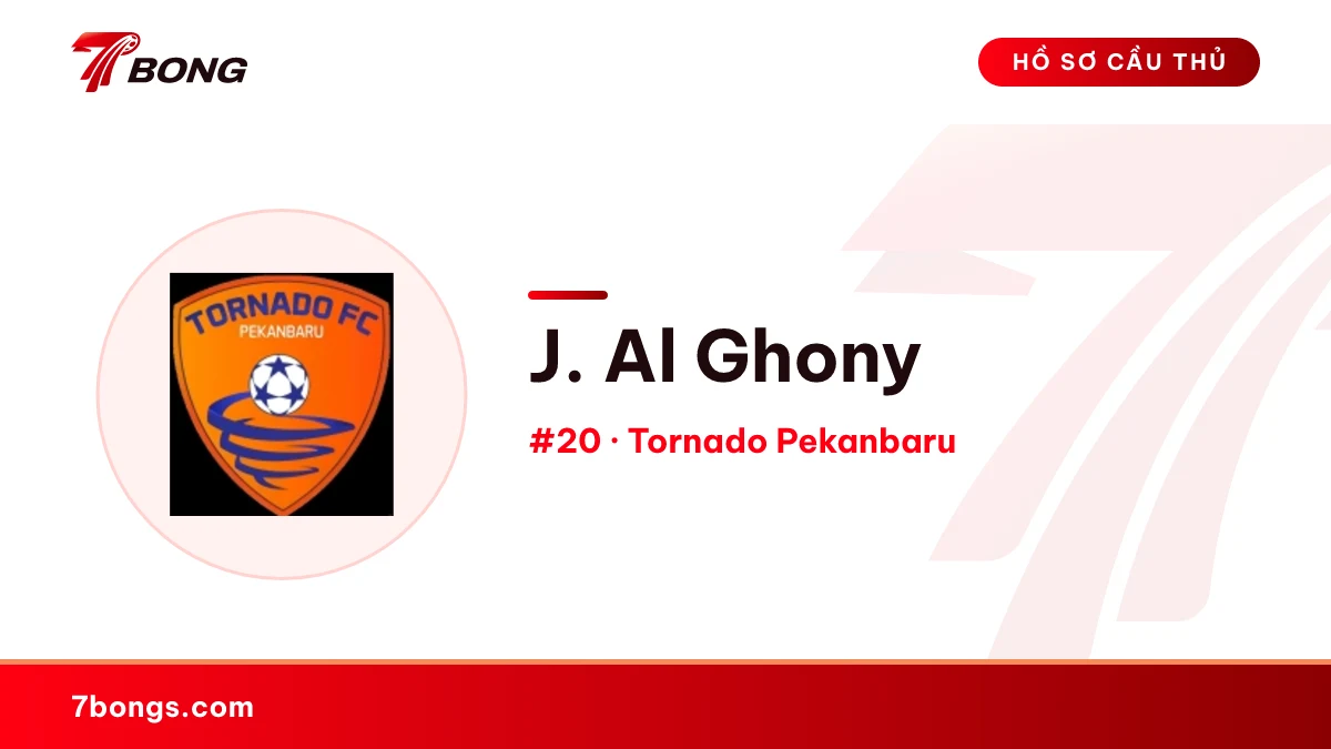 J. Al Ghony — Tornado Pekanbaru