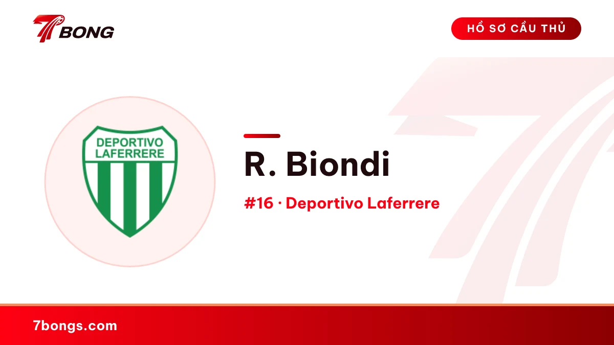 R. Biondi — Deportivo Laferrere