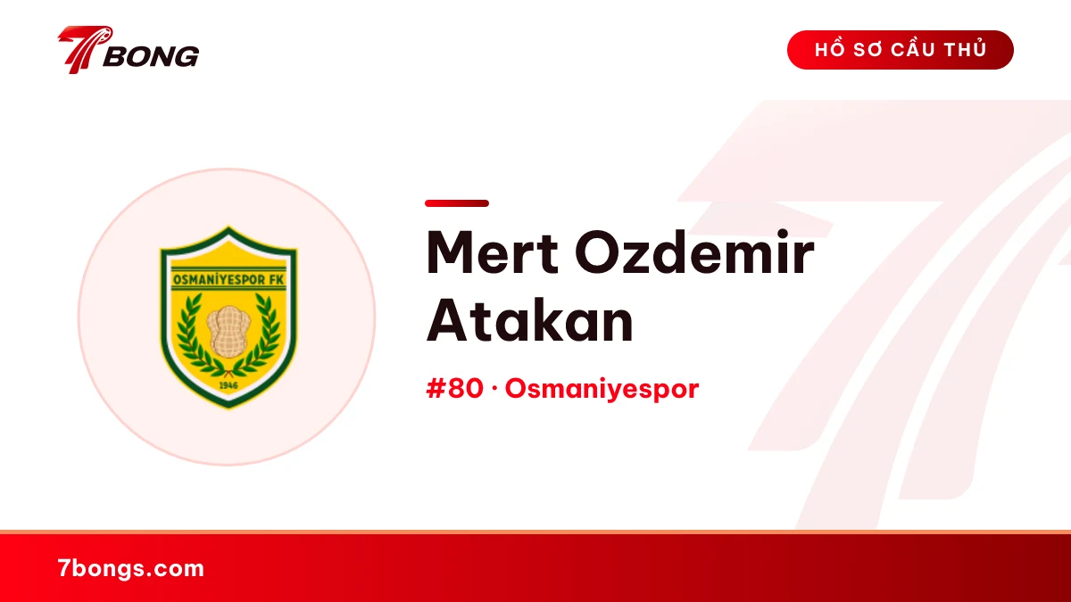 Mert Ozdemir Atakan — Osmaniyespor