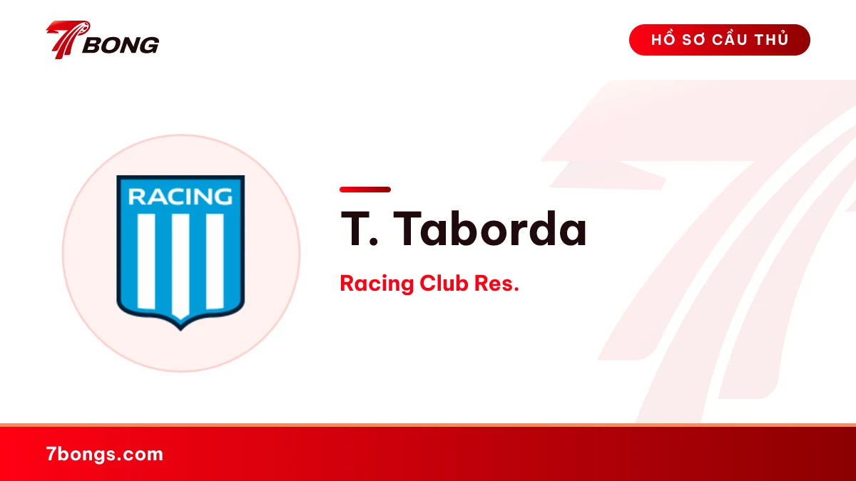 T. Taborda — Racing Club Res.