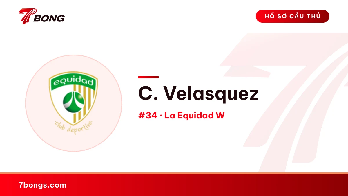C. Velasquez — La Equidad W