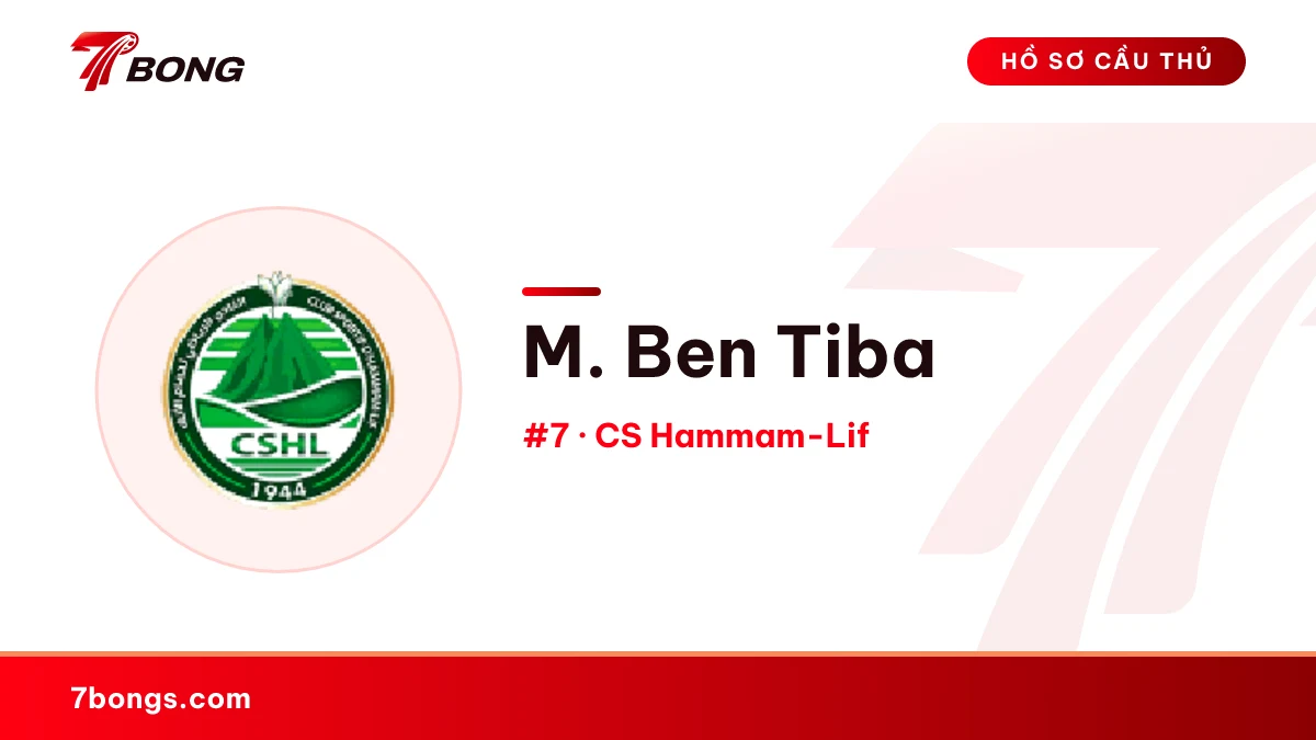 M. Ben Tiba — CS Hammam-Lif