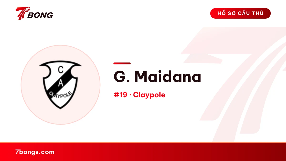 G. Maidana — Claypole