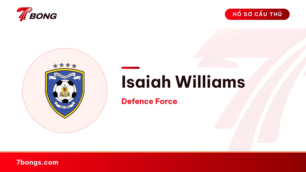 Isaiah Williams — Defence Force