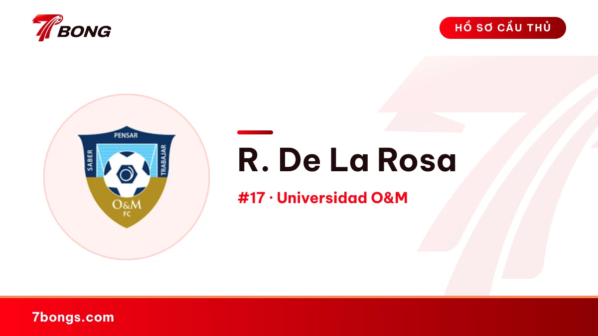 R. De La Rosa — Universidad O&M