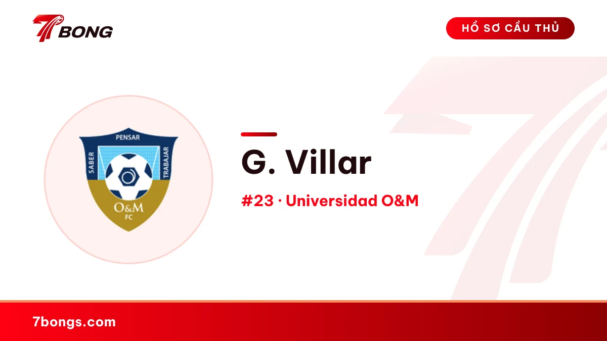 G. Villar — Universidad O&M