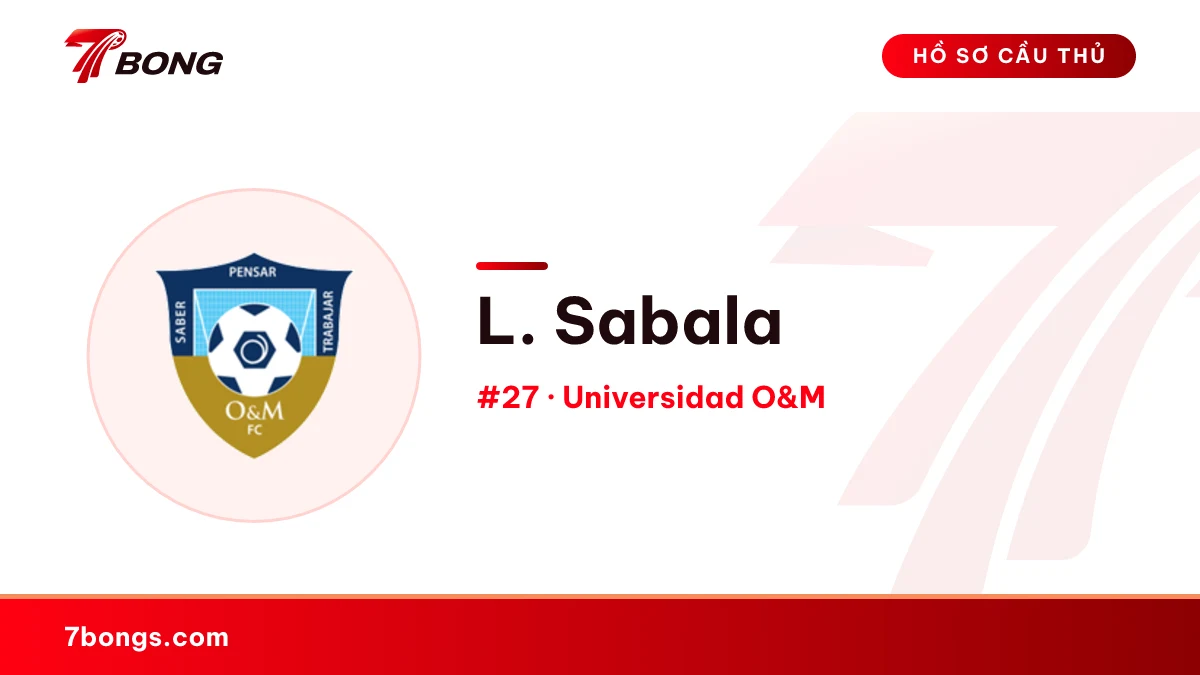 L. Sabala — Universidad O&M