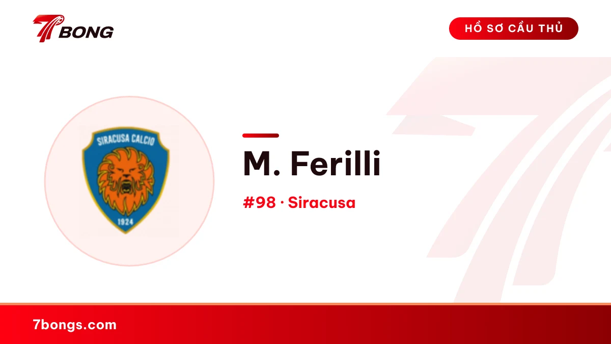 M. Ferilli — Siracusa