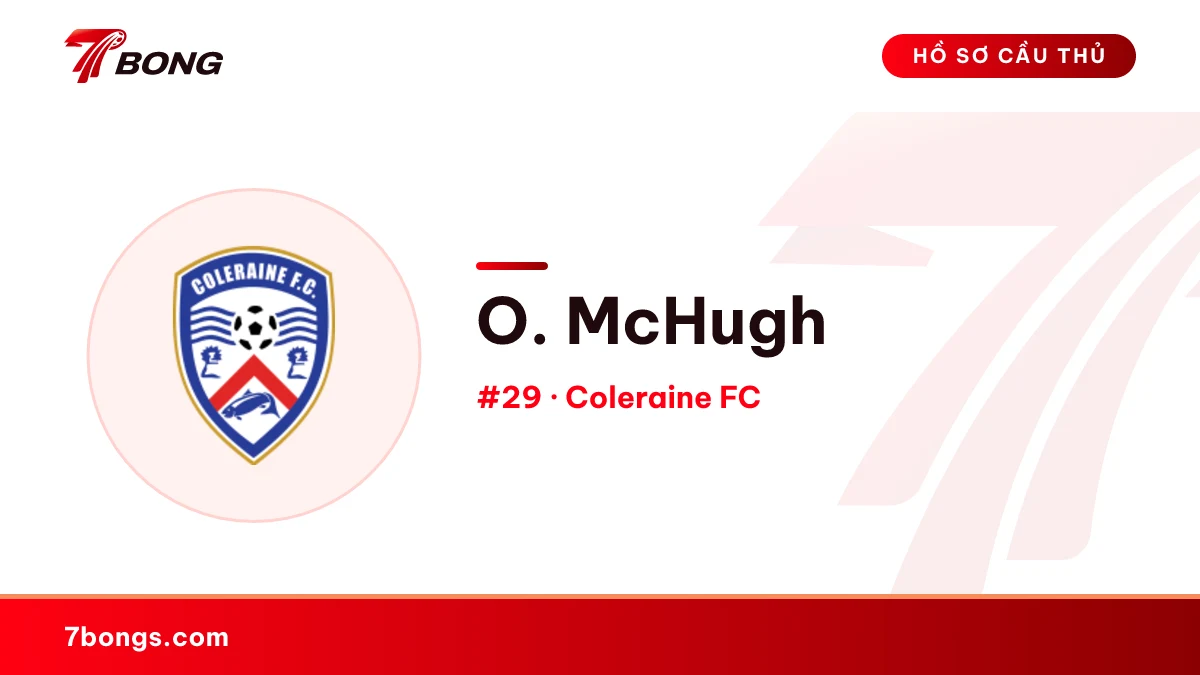 O. McHugh — Coleraine FC