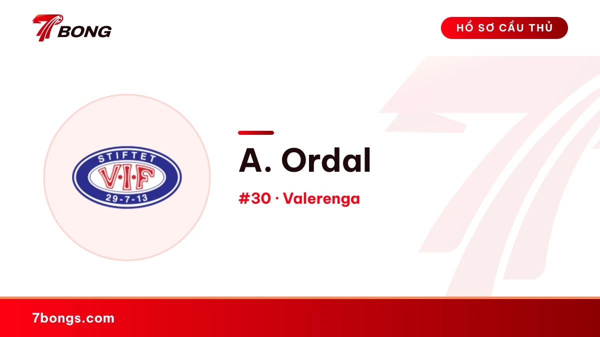 A. Ordal — Valerenga