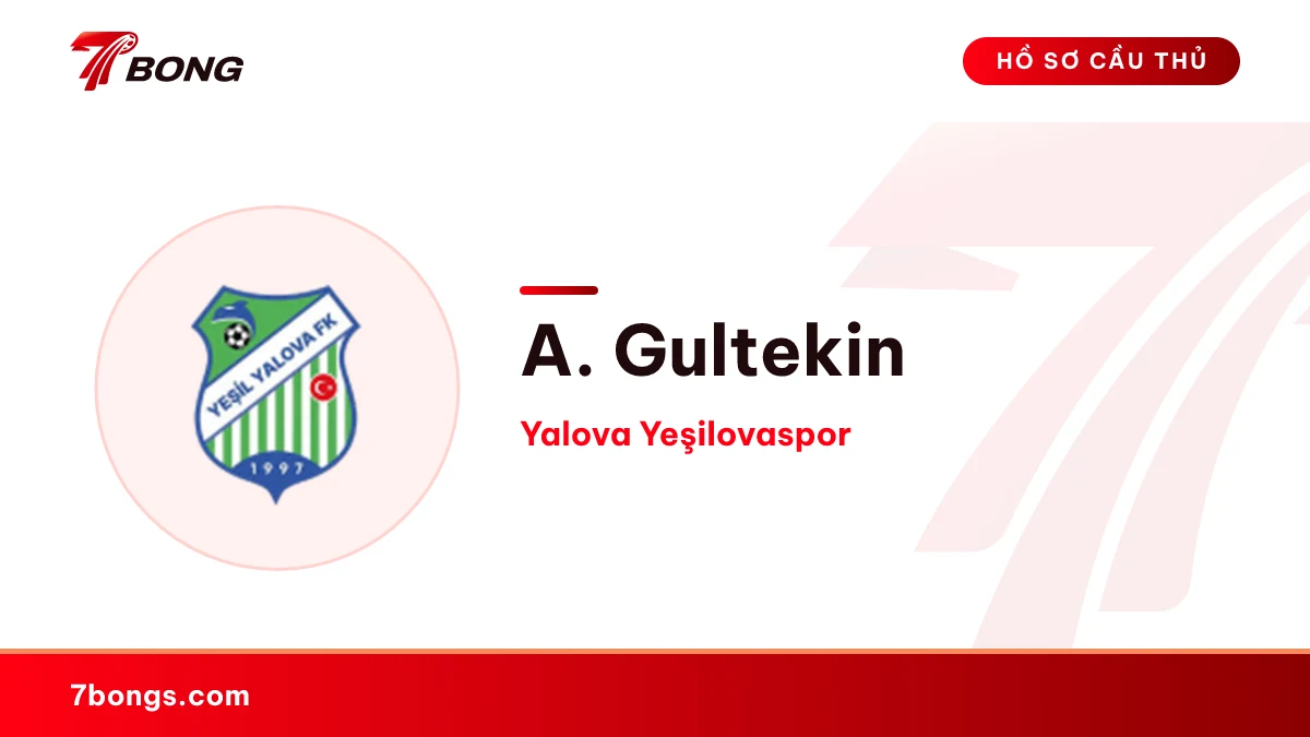 A. Gultekin — Yalova Yeşilovaspor