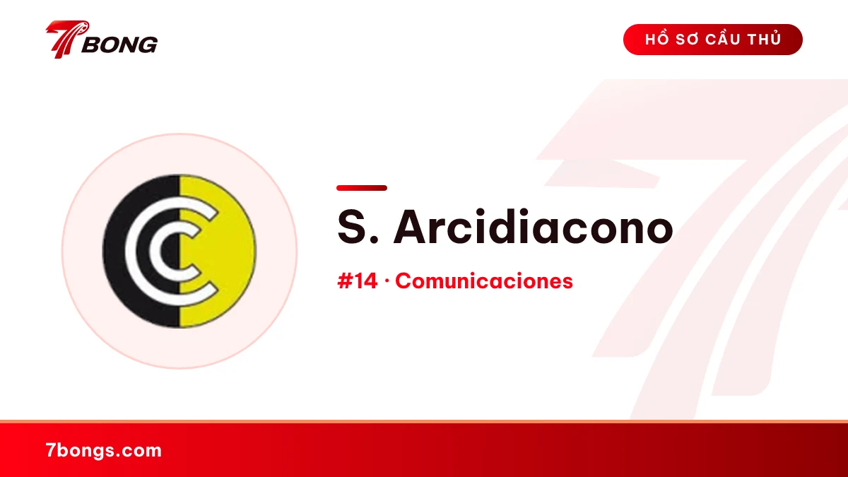 S. Arcidiacono — Comunicaciones