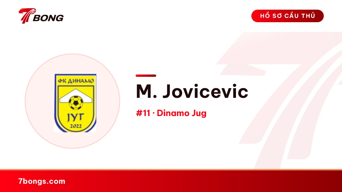 M. Jovicevic — Dinamo Jug