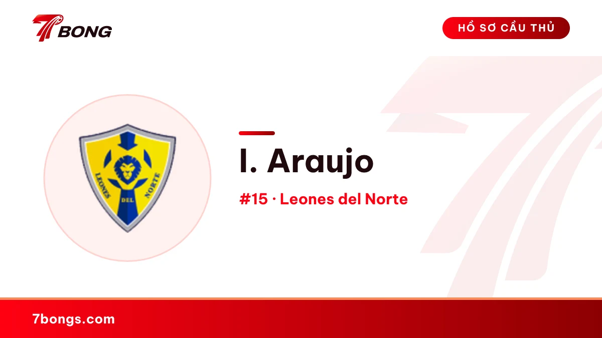 I. Araujo — Leones del Norte