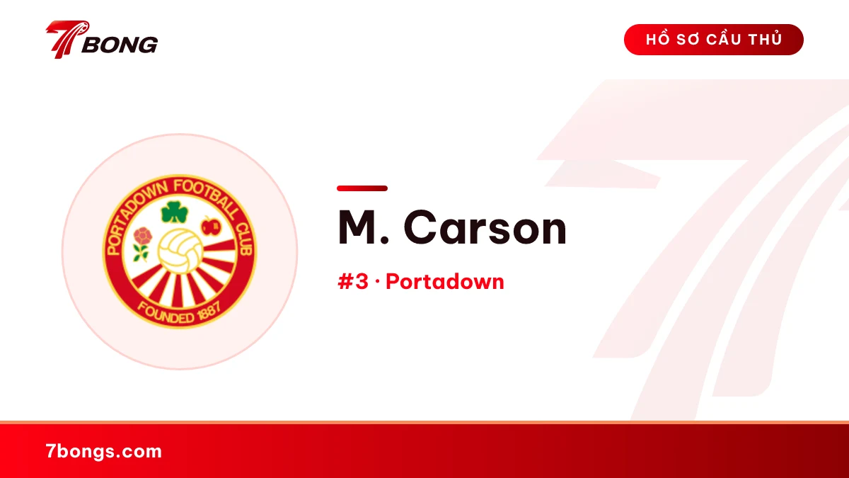 M. Carson — Portadown