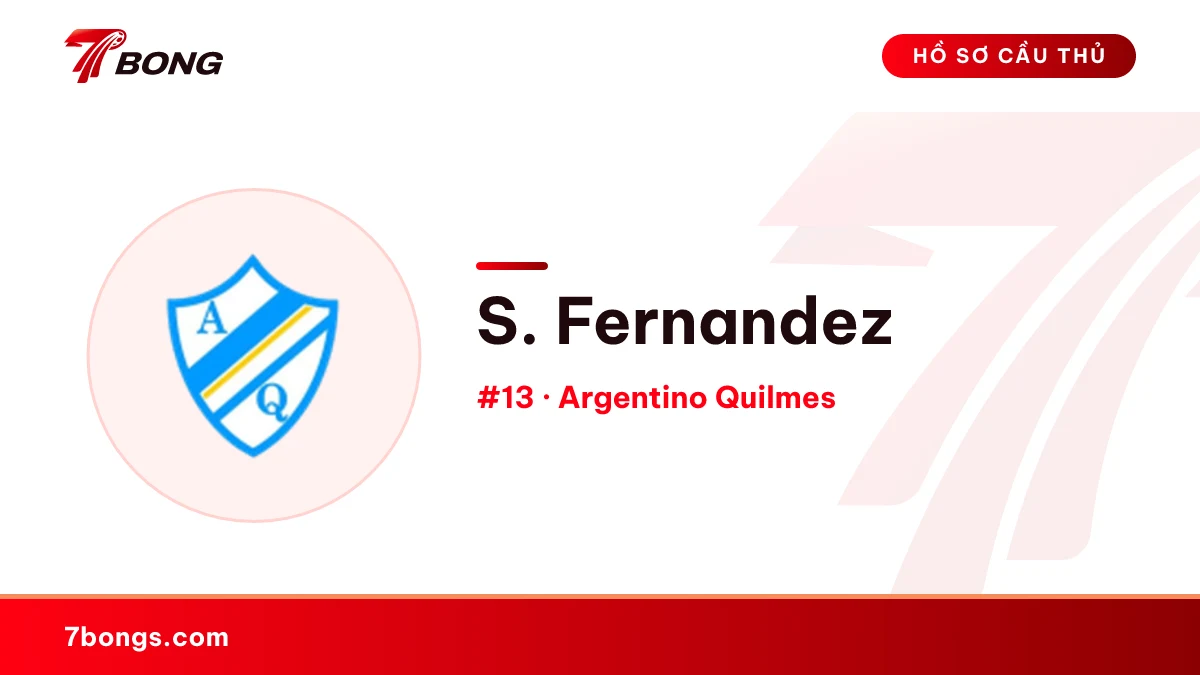 S. Fernandez — Argentino Quilmes