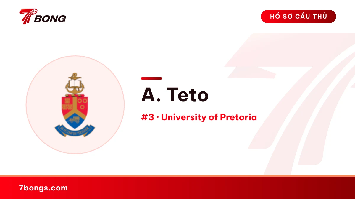A. Teto — University of Pretoria