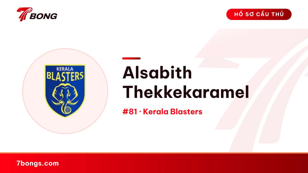 Alsabith Thekkekaramel — Kerala Blasters