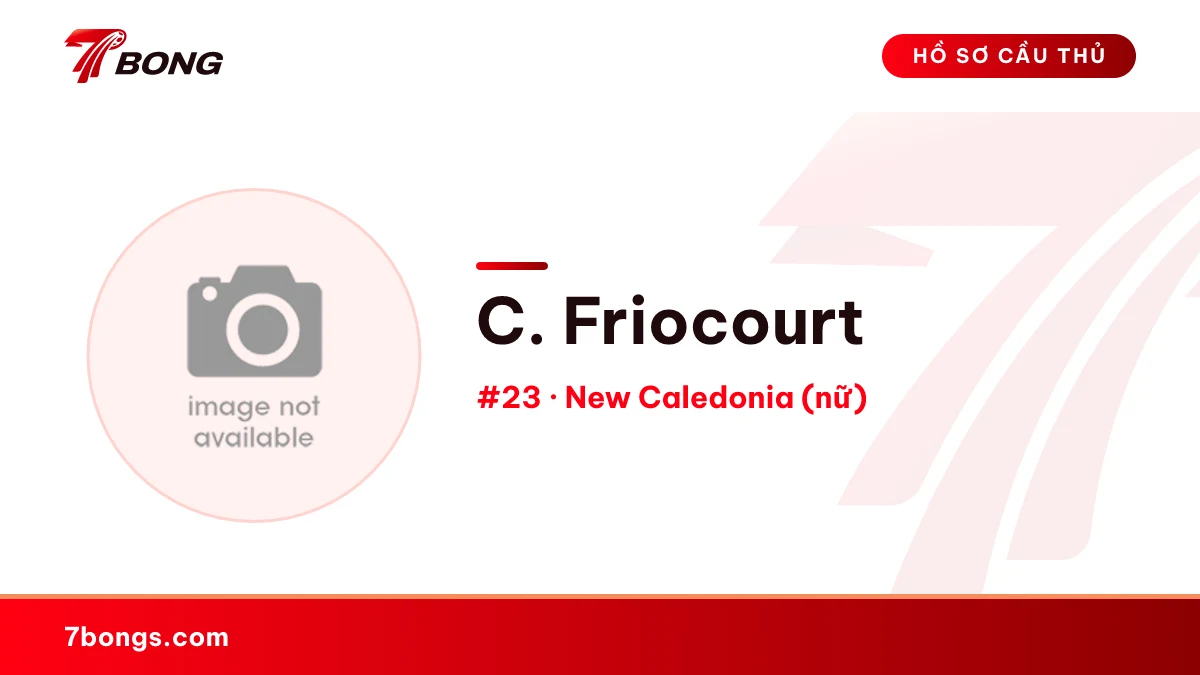 C. Friocourt — New Caledonia (nữ)