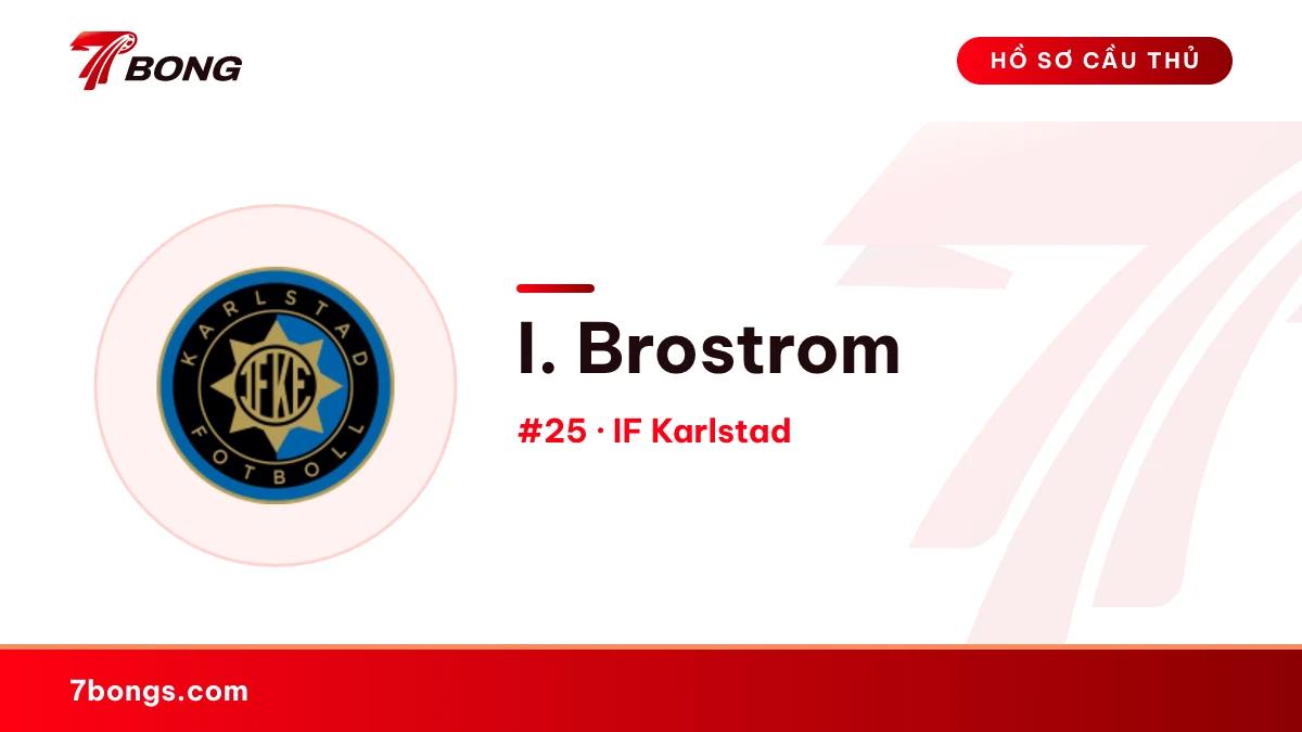 I. Brostrom — IF Karlstad