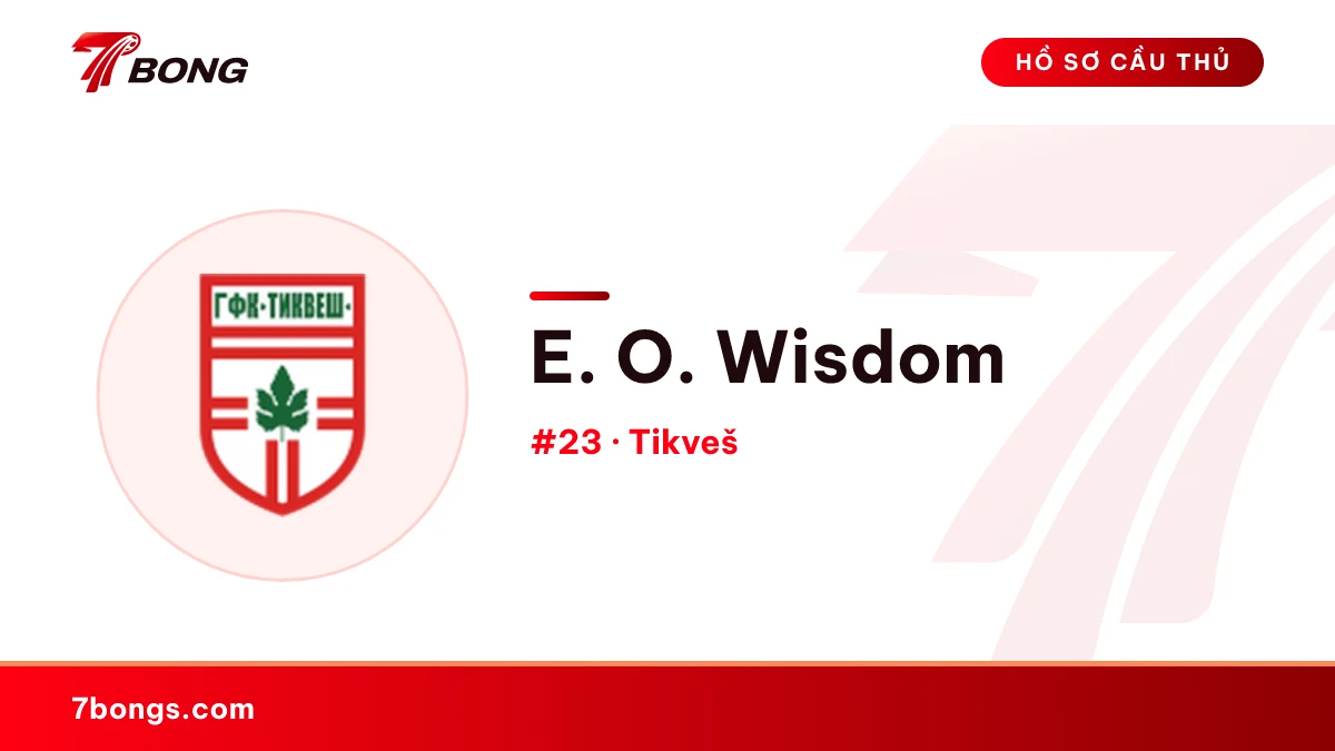 E. O. Wisdom — Tikveš