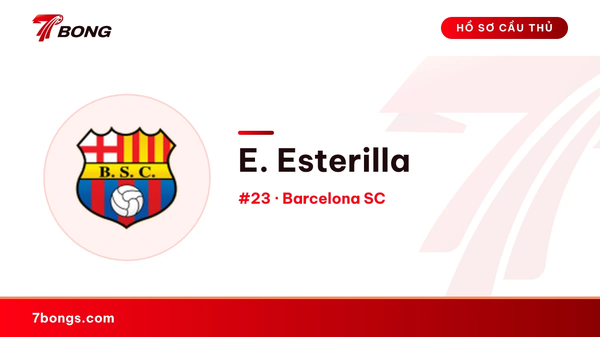 E. Esterilla — Barcelona SC
