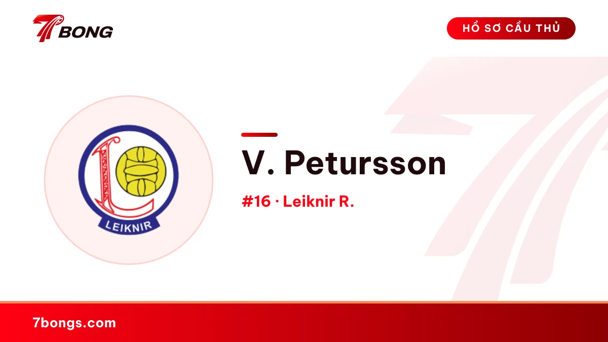 V. Petursson — Leiknir R.