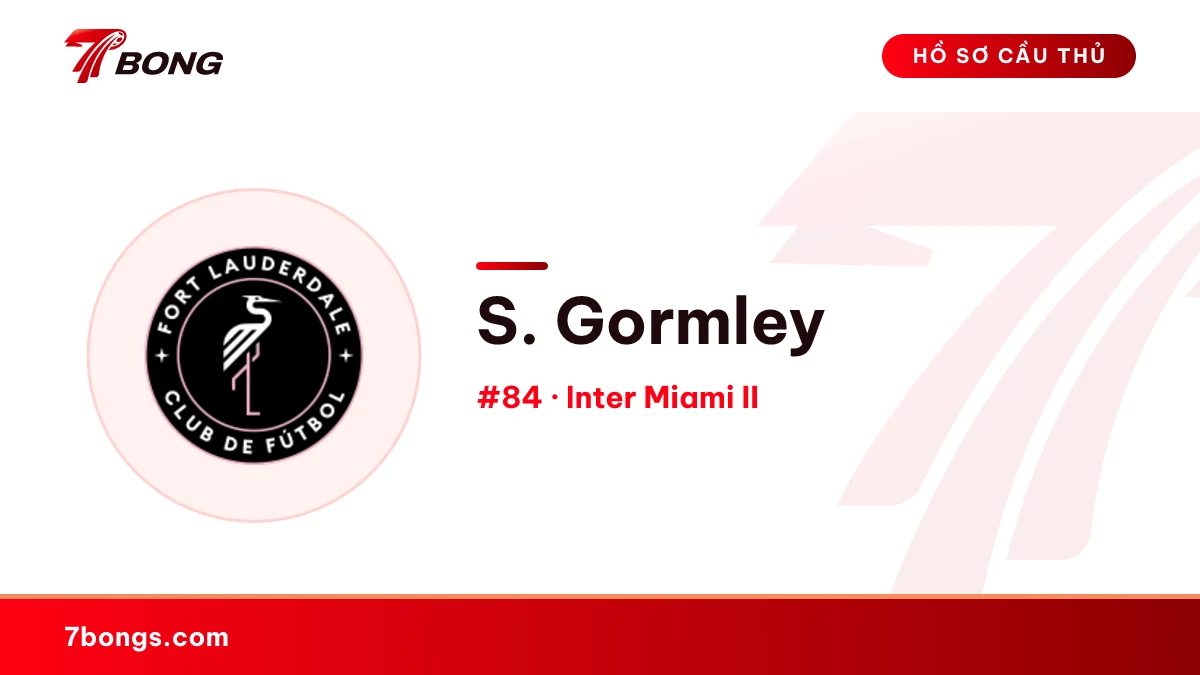 S. Gormley — Inter Miami II
