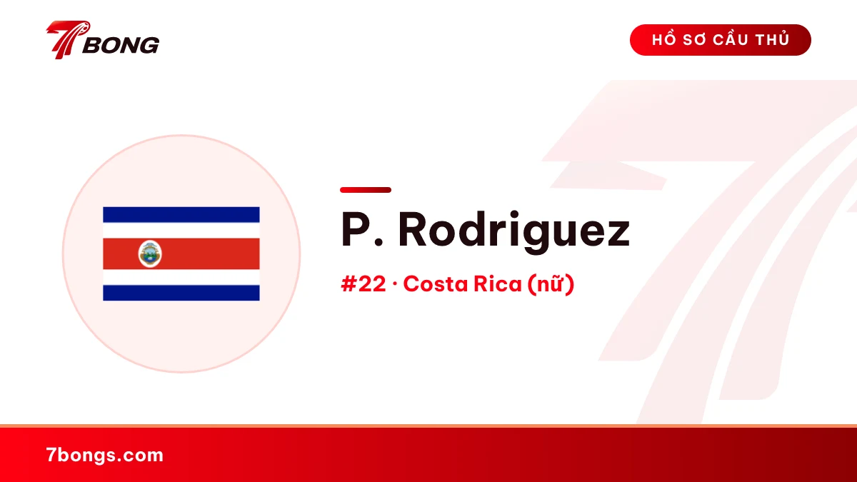 P. Rodriguez — Costa Rica (nữ)