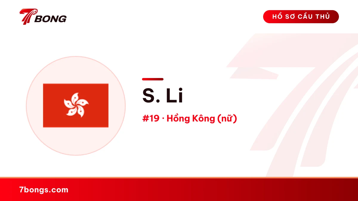 S. Li — Hồng Kông (nữ)